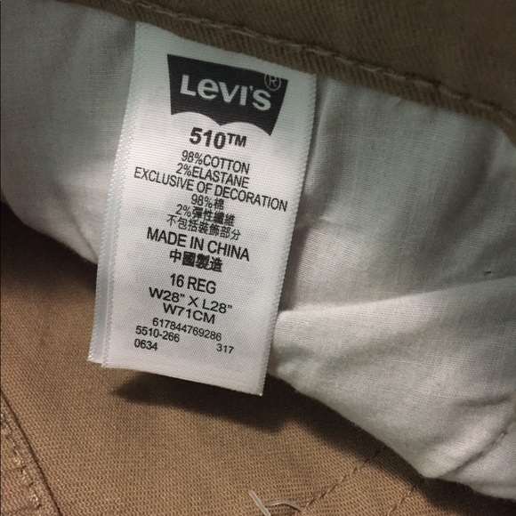 Levi’s men’s skinny fit jeans - Picture 4 of 4